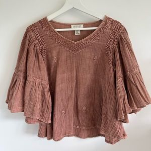 Rachel Zoe peasant top